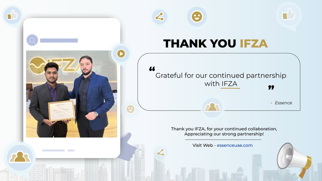 Our Valuable Partnership with IFZA